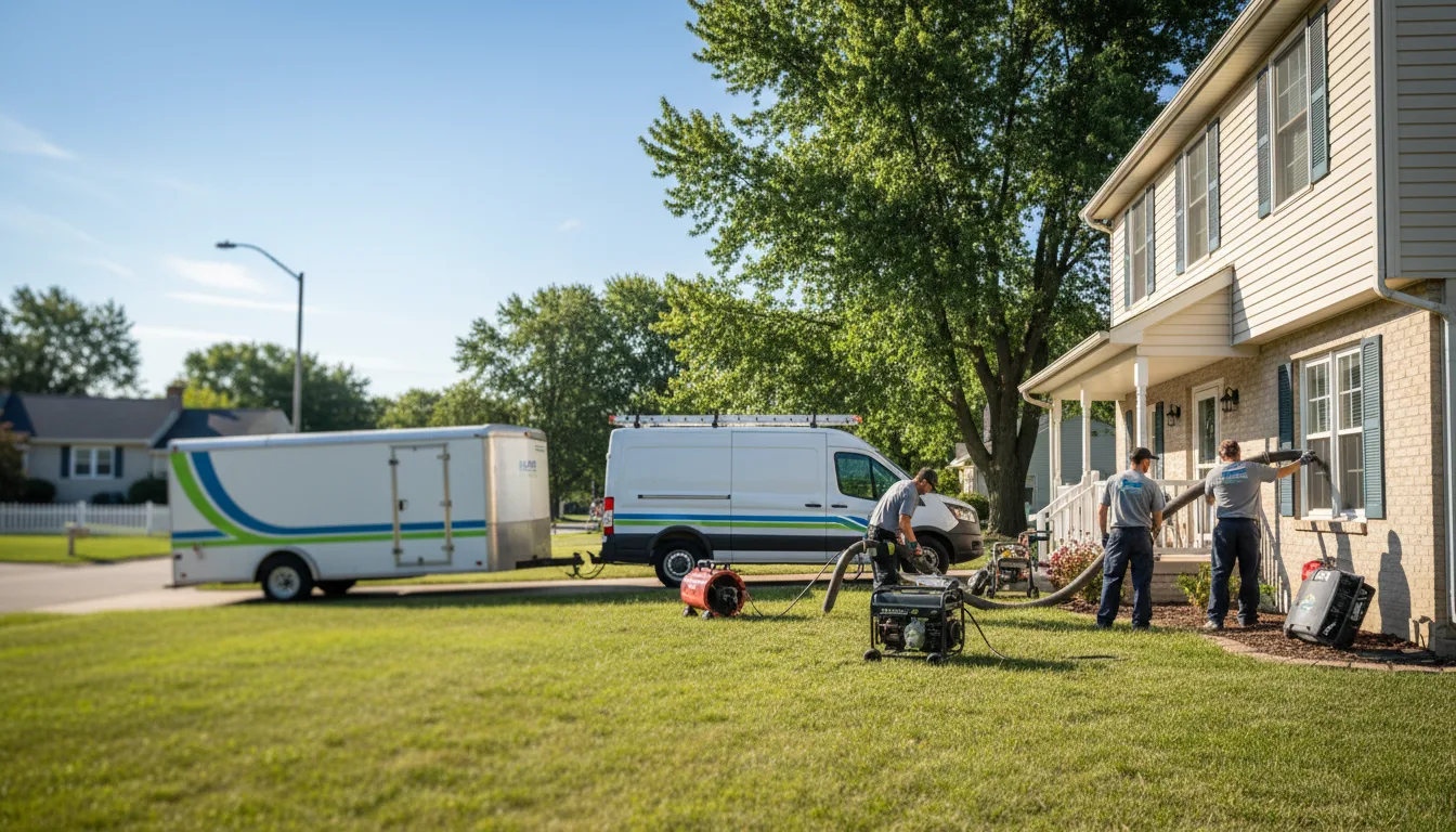 Flooded Basement Restoration And Cleanup With Repair in Villisca, IA near me